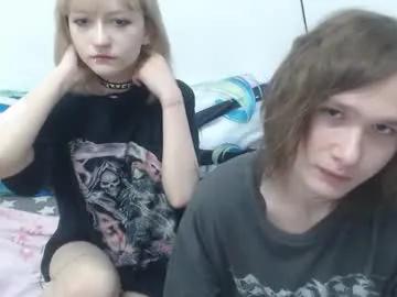 angelofporncouple — GOAL: fingering pussy in panties [250 tokens remaining] hi! pvt is open<3 #bigboobs #new #goth #skinny #18