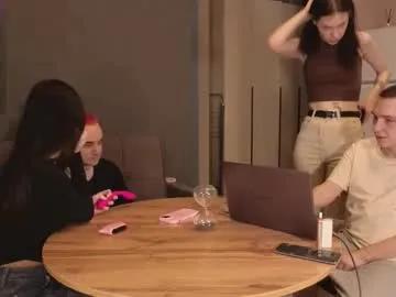 catchustoday — Hey, we are foursome today, Bob/Stacy and Alex/Lilly. Glad to see u ><  / #teen #bigtits #skinny #lovense GOAL : Lilly flash tits front the Alex while Bob rub clit Stacy under jeans [123 tokens remaini