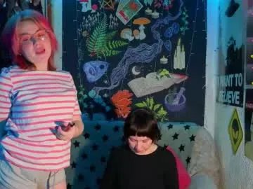 reborn_elf — Hey, We'r Lara and Lina. Let's have wonderful time // Thank you all tippers // EPIC GOAL: Concert tickets BTS [11301 tokens left] #femdom #mistress #lesbian #nonude #shorthair