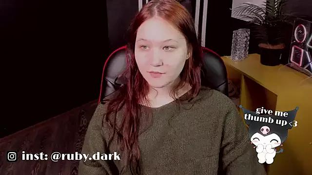 Ruby_Dark — stockings tease show